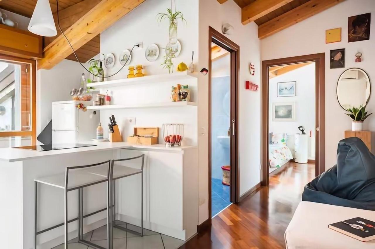 Apartamento Le Domus Milano_Attic With Terrace Exterior foto