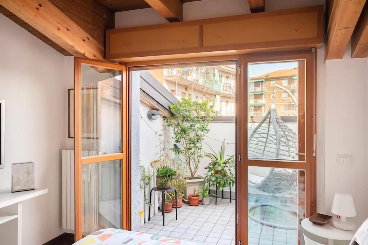 Apartamento Le Domus Milano_Attic With Terrace Exterior foto